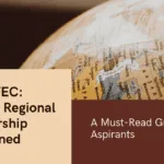 Map highlighting BIMSTEC countries with India at the center, symbolizing regional diplomacy and strategic leadership for UPSC/JKAS exam guide.