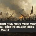 Battle of Buxar 1764 | A Turning Point in Modern Indian History | Complete Analysis for UPSC & JKAS