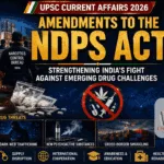 Amendments to the NDPS Act