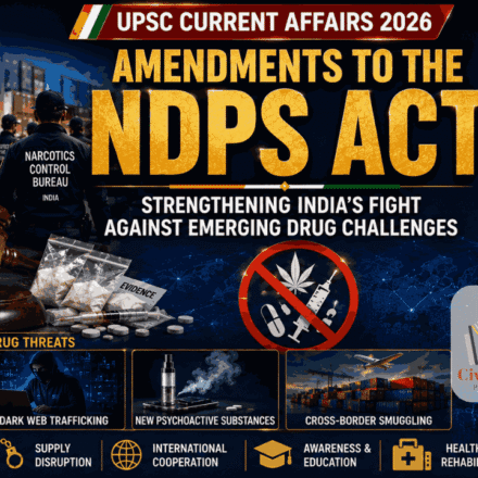 Amendments to the NDPS Act