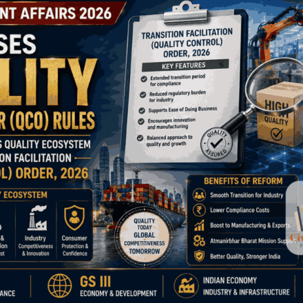 Quality Control Order (QCO) Rules