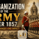 Reorganization of Army after 1857
