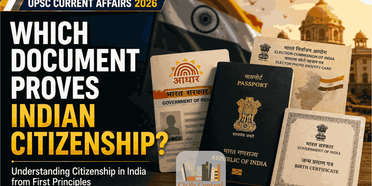 Which Document Proves Indian Citizenship