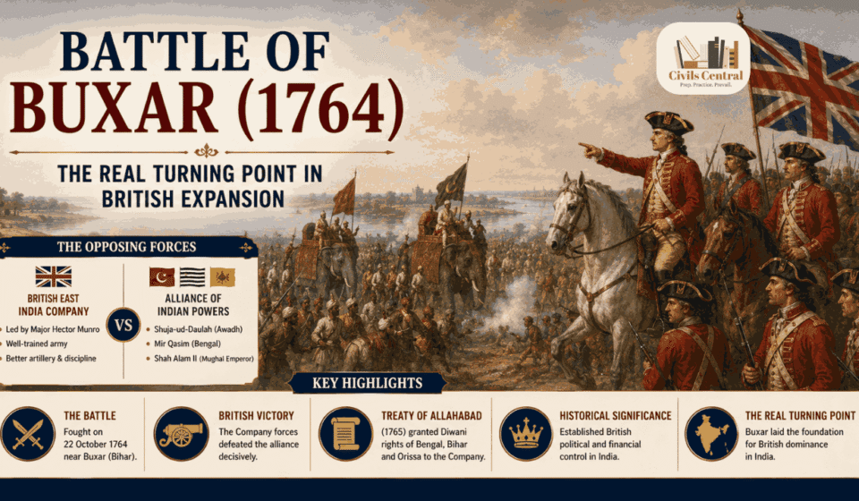 Battle of Buxar (1764) The Real Turning Point in British Expansion