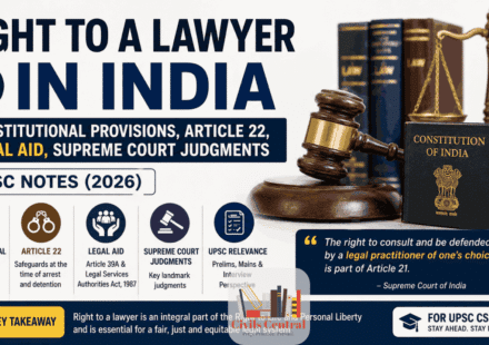Right to a Lawyer in India_ Constitutional Provisions, Article 22, Legal Aid, Supreme Court Judgments