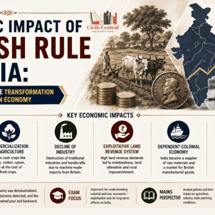 Economic Impact of British Rule in India: Colonialism and the Transformation of the Indian Economy