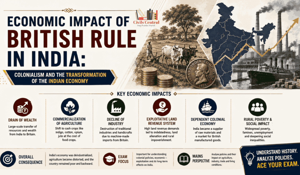 Economic Impact of British Rule in India: Colonialism and the Transformation of the Indian Economy Economic Impact of British Rule in India: Colonialism and the Transformation of the Indian Economy