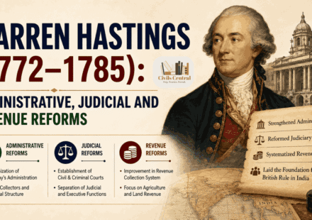 Warren Hastings (1772–1785): Administrative, Judicial and Revenue Reforms