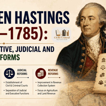 Warren Hastings (1772–1785): Administrative, Judicial and Revenue Reforms