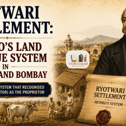 Ryotwari Settlement: Munro's Land Revenue System in Madras and Bombay