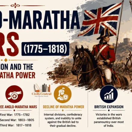 Anglo-Maratha Wars (1775–1818): British Expansion and the Decline of Maratha Power