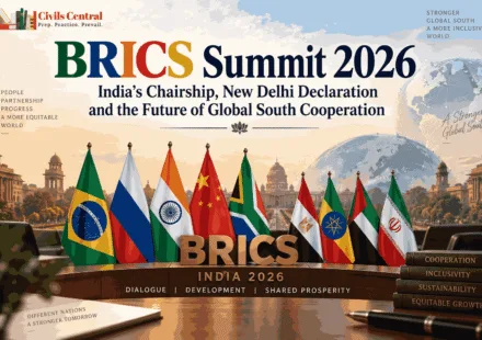 BRICS Summit 2026 India’s Chairship, New Delhi Declaration and the Future of Global South Cooperation