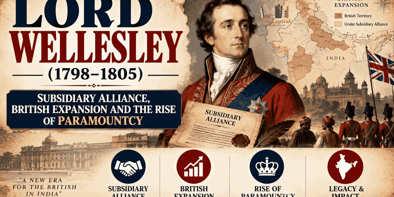 Lord Wellesley (1798–1805) Subsidiary Alliance, British Expansion and the Rise of Paramountcy