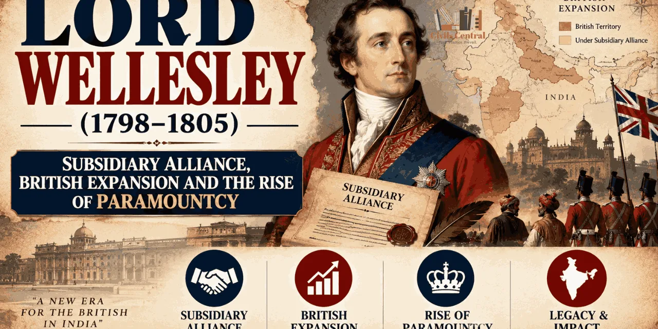 Lord Wellesley (1798–1805) Subsidiary Alliance, British Expansion and the Rise of Paramountcy